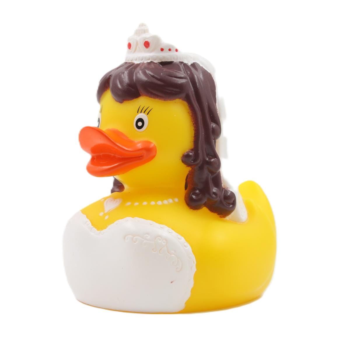 Brud Badanka snett framifrån med tiara