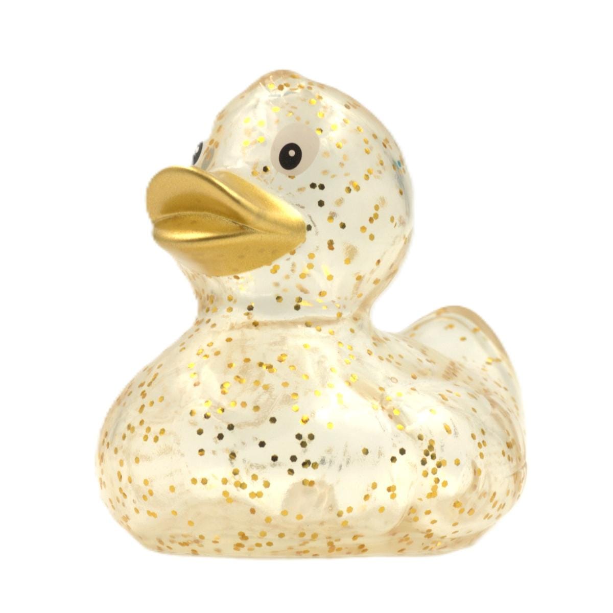 Glitter Badanka - Skimrande Anka i Guld - Bild 6